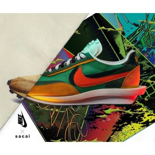 ナイキ(NIKE)の期間限定値下げ中 Nike Sacai LDWaffle サカイ 入手困難 レア(スニーカー)