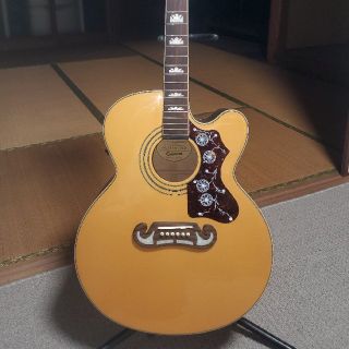 エピフォン(Epiphone)のエピフォンEJ-200SCE/MG(アコースティックギター)