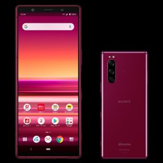 SONY - 【SIMフリー/新品未使用】docomo Xperia5 SO-01M/レッド