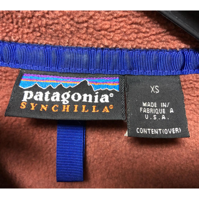 patagonia(パタゴニア)のpatagonia フリースチンチラ　99年レア メンズのジャケット/アウター(その他)の商品写真