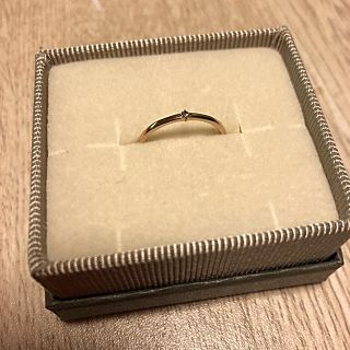 ete ミストピンク グレーダイヤモンド リング