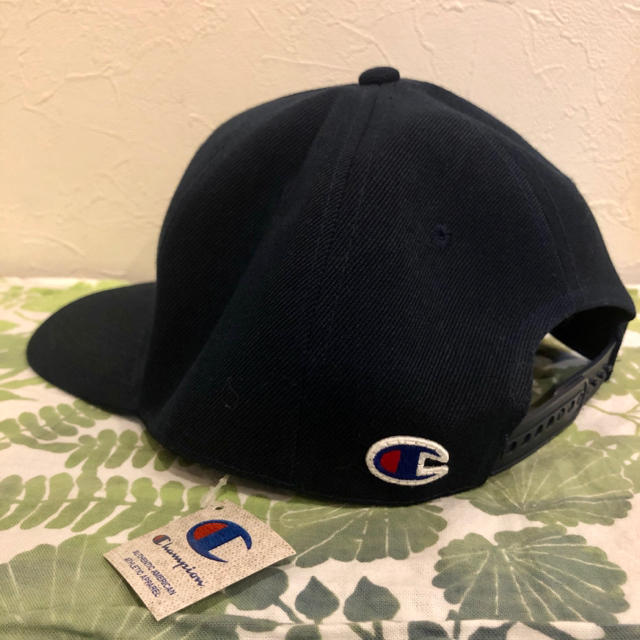 Champion(チャンピオン)の【値下げ】新品　Champion キャップ　ネイビー レディースの帽子(キャップ)の商品写真