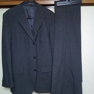 スーツ　上下セット　灰色　紳士服(セットアップ)