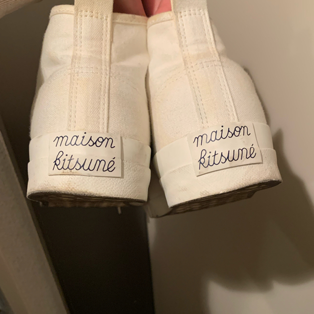 MAISON KITSUNE'(メゾンキツネ)のメゾンキツネ HIGH TOP SNEAKERS  メンズの靴/シューズ(スニーカー)の商品写真