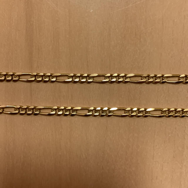 最新入荷 14k ジュエリー ネックレス フィガロチェーン イエロー