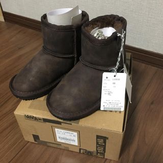 新品 ファーブーツ(ブーツ)