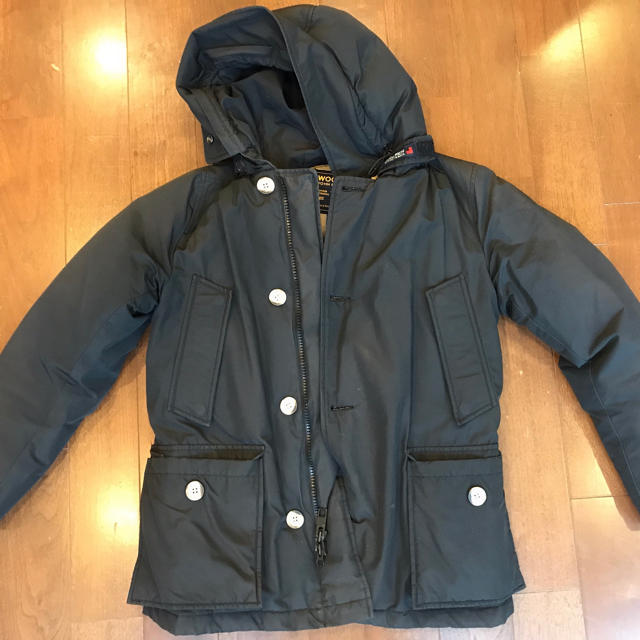 ウールリッチ　アークティックパーカー  WOOLRICH 黒　XS  カナダ製ダウンジャケット