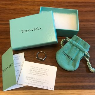 ティファニー(Tiffany & Co.)のティファニー/Tiffany&coオープンハート リングシルバー Ag925(リング(指輪))