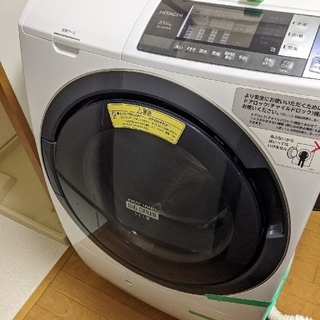 ヒタチ(日立)の【mi様専】【2018年式】ドラム式洗濯乾燥機　日立BD-SG100BL (洗濯機)