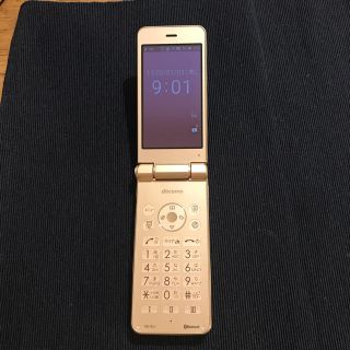 エヌティティドコモ(NTTdocomo)のdocomoガラケー SH-01J(携帯電話本体)