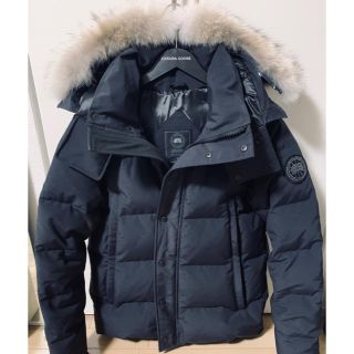 カナダグース(CANADA GOOSE)の希少！カナダグース ウィンダムパーカ ブラックラベル M ネイビー(ダウンジャケット)