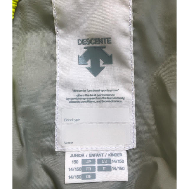 DESCENTE(デサント)の【HIDE様専用】DESCENTE ジュニアスキーウェア150cm スポーツ/アウトドアのスキー(ウエア)の商品写真