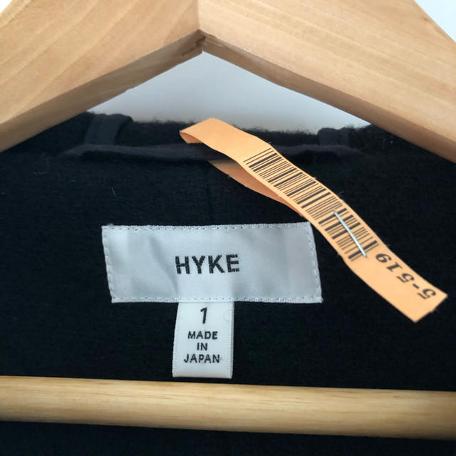 HYKE ダッフルコート 黒 サイズ1