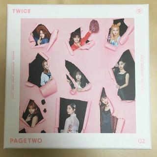 ウェストトゥワイス(Waste(twice))のTWICE PAGE TWO 開封済み(K-POP/アジア)