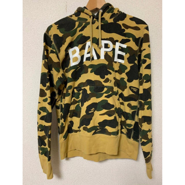 A BATHING APE(アベイシングエイプ)のアベイシングエイプ 迷彩 カモ パーカー メンズのトップス(パーカー)の商品写真