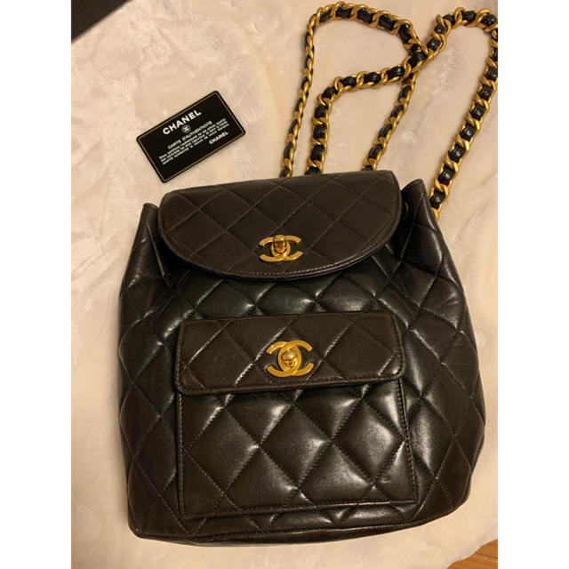 CHANEL(シャネル)のCHANEL ヴィンテージ  リュック レディースのバッグ(リュック/バックパック)の商品写真