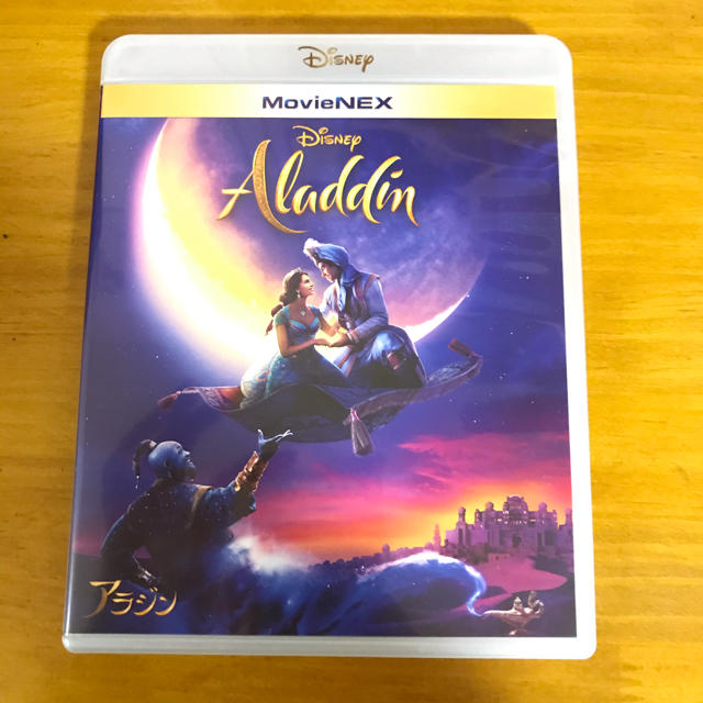 Disney(ディズニー)のアラジン Aladdin MovieNEX Blu-ray DVD マジックコー エンタメ/ホビーのDVD/ブルーレイ(外国映画)の商品写真