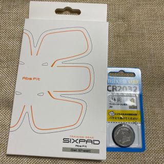 シックスパッド(SIXPAD)の純正品☆シックスパッド専用ジェルシート(トレーニング用品)