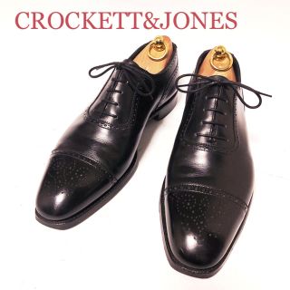 クロケットアンドジョーンズ(Crockett&Jones)の146.CROCKETT&JONES ハンドグレードライン　セミブローグ　8D(ドレス/ビジネス)