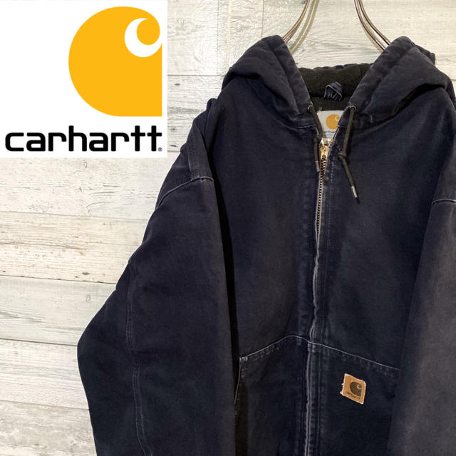 carhartt - 【激レア】カーハート☆革ロゴタグ ビッグサイズ