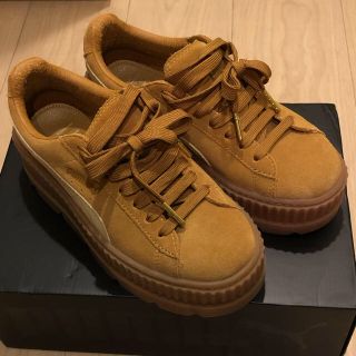 プーマ(PUMA)のりっちゃ様専用☆PUMA x Fenty Creeper 22.5 Brown(スニーカー)