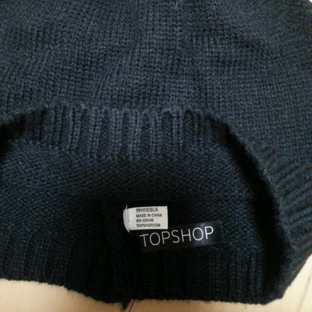 TOPSHOP(トップショップ)のニット帽子 レディースの帽子(ニット帽/ビーニー)の商品写真