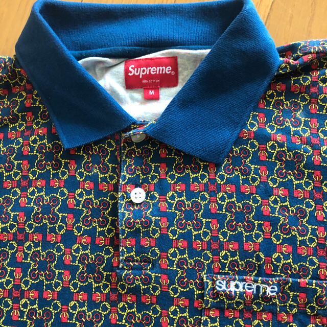 supreme bridle print polo Mサイズ www.krzysztofbialy.com