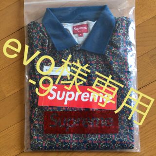 シュプリーム(Supreme)のsupreme bridle print polo Mサイズ(ポロシャツ)