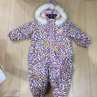 美品✩.*˚スノーウエア 女のコ レオパード柄(その他)