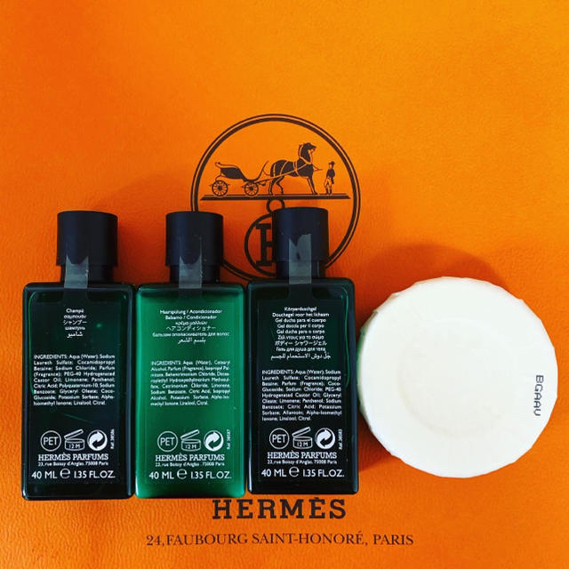 Hermes(エルメス)のHERMES アメニティ 普通サイズソープ コスメ/美容のボディケア(バスグッズ)の商品写真