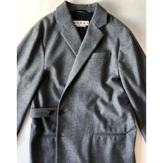 マルニ(Marni)のMarni マルニ 16AW ラップコート グレー 46サイズ(チェスターコート)