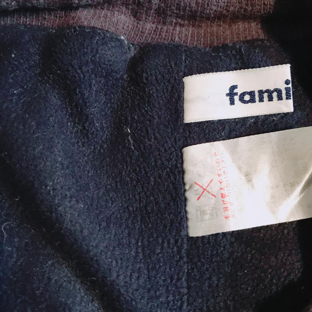 familiar(ファミリア)のfamiliar 裏起毛パンツ　110 キッズ/ベビー/マタニティのキッズ服男の子用(90cm~)(パンツ/スパッツ)の商品写真