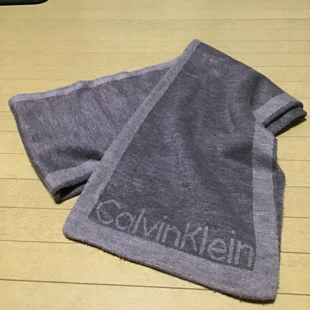 Calvin Klein(カルバンクライン)のCalvin klein  ロゴマフラー メンズのファッション小物(マフラー)の商品写真