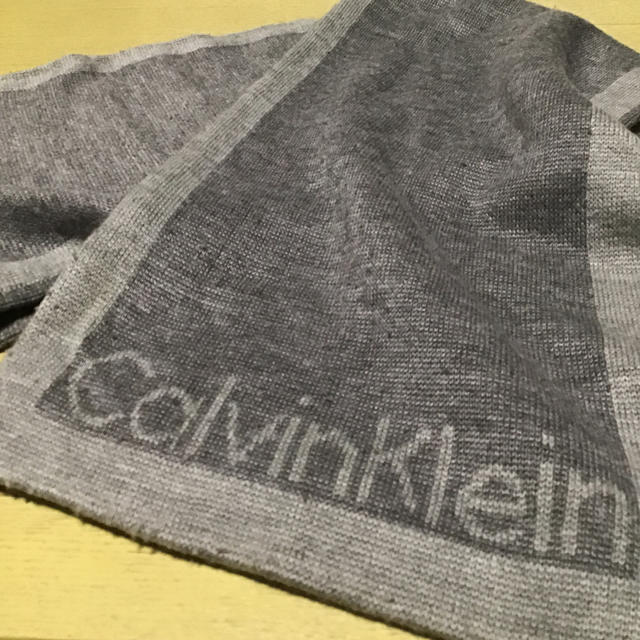 Calvin Klein(カルバンクライン)のCalvin klein  ロゴマフラー メンズのファッション小物(マフラー)の商品写真