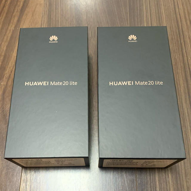 スマホ/家電/カメラ値下げ　新品未使用 HUAWEI Mate 20 lite 2台　セット