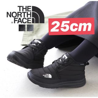 ザノースフェイス(THE NORTH FACE)の新品 ノースフェイス ヌプシ チャッカ 黒 25cm(ブーツ)