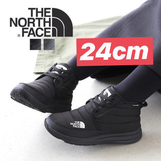 ザノースフェイス(THE NORTH FACE)の新品 ノースフェイス ヌプシ チャッカ 黒 24cm(ブーツ)