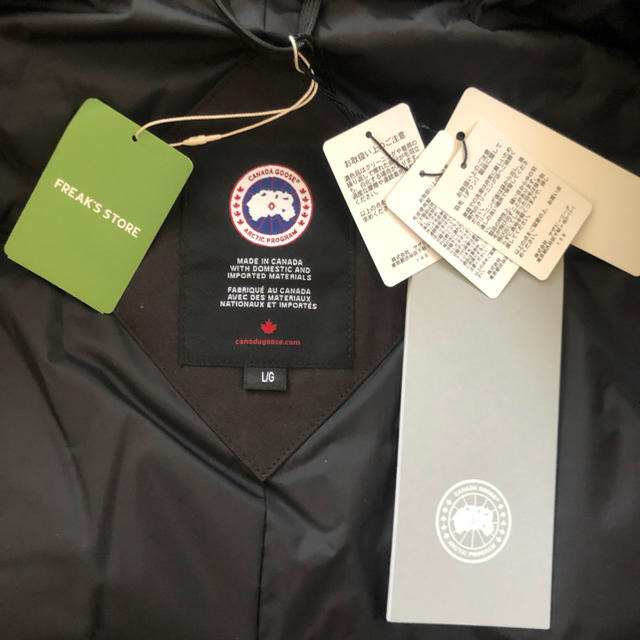 CANADA GOOSE(カナダグース)のゆういち様専用【新品未使用】カナダグース ジャスパー Lサイズ メンズのジャケット/アウター(ダウンジャケット)の商品写真