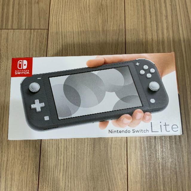 エンタメ/ホビー【新品・未開封】ニンテンドースイッチライト　グレー