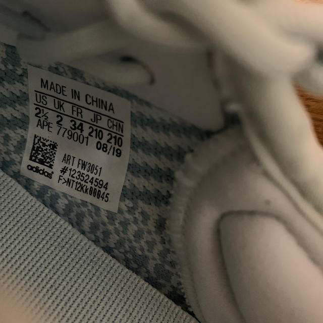 adidas(アディダス)のYEEZY BOOST 350 V2 「2019新作」 キッズ/ベビー/マタニティのキッズ靴/シューズ(15cm~)(スニーカー)の商品写真
