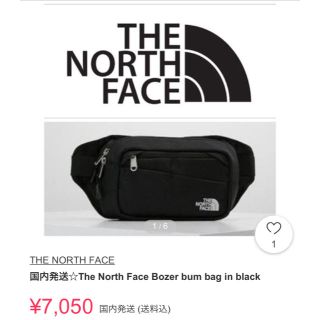 ザノースフェイス(THE NORTH FACE)のノースフェイスウエストポーチ海外限定(ウエストポーチ)