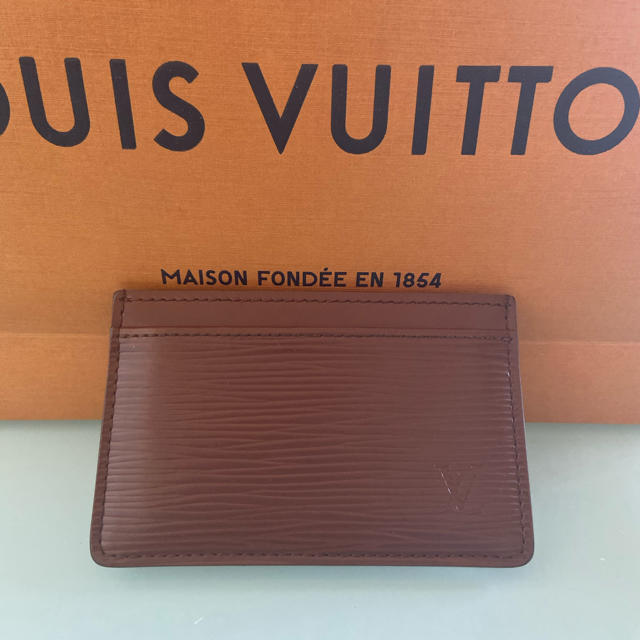 【値下げ】希少色LOUIS VUITTON カードケース ポルト カルト・ロミー