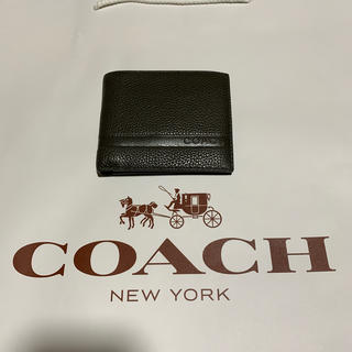 コーチ(COACH)のCOACH メンズ 二つ折り財布(折り財布)