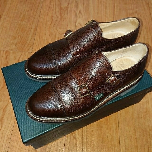 Paraboot(パラブーツ)のParaboot WILLIAM パラブーツ ウィリアム 7 ダークブラウン メンズの靴/シューズ(ドレス/ビジネス)の商品写真