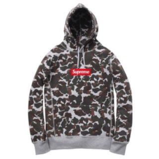 シュプリーム(Supreme)のSUPREME 12AW Box Logo pullover CAMO(パーカー)