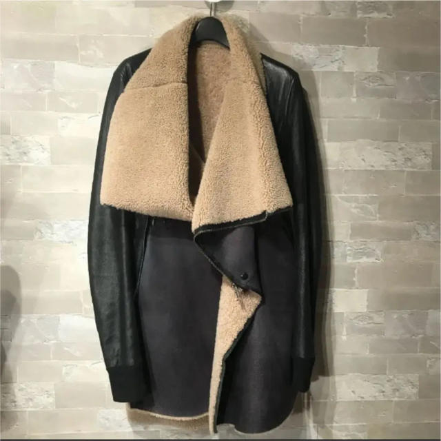 定価38万以上 RickOwens ムートンレザーコート リックオウエンス