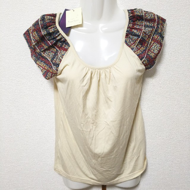 Rope' Picnic(ロペピクニック)の新品、タグつき、未使用、ROPE PICNIC(ロペ ピクニック)のTシャツ レディースのトップス(Tシャツ(半袖/袖なし))の商品写真