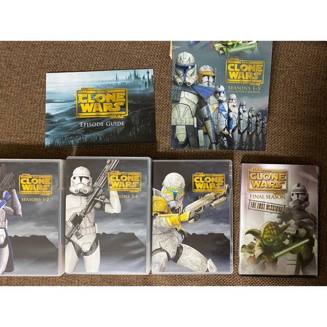 STAR WARS スターウォーズ クローンウォーズ DVD フルコンプリート