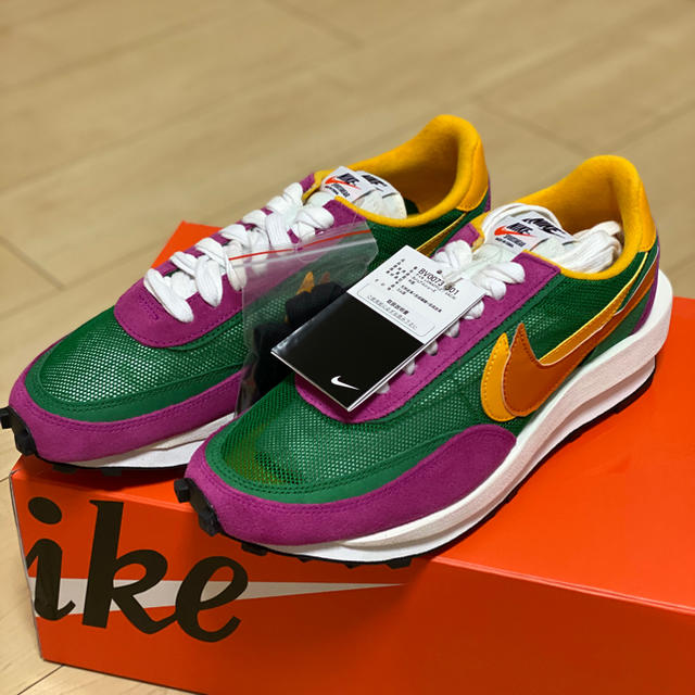 nike sacai スニーカー　27.5cm ピンク