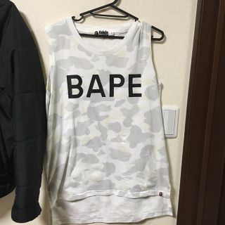 A BATHING APE CITY CAMO TANK TOP